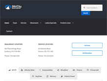 Tablet Screenshot of midcitymotorsports.ca